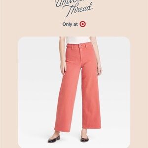 Universal Thread Women's Wide Leg Pants - Rust